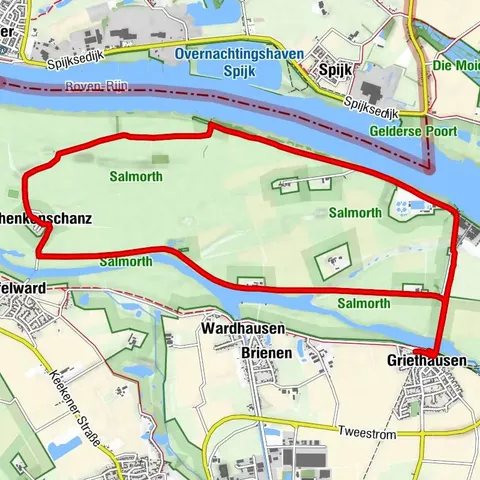 Griethausen, Regierungsbezirk Düsseldorf/Deutschland