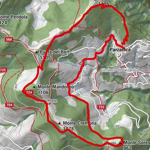 Parzanica, Lombardia/Italia 5 Cime