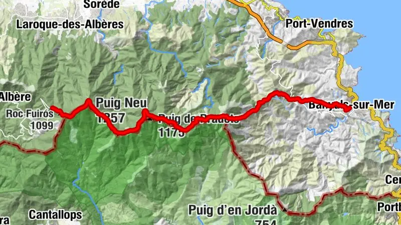 Du Col de l'Ouillat à la mer