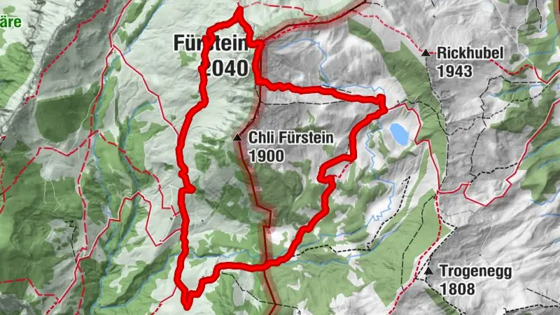 Fürstei - Wanderung zwischen Waldemme und Sarnersee