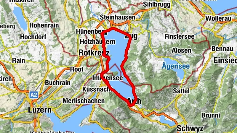 Rund um den Zugersee