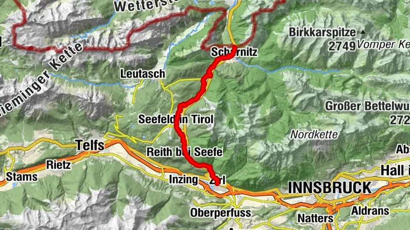 Via Romea - Europäische Kulturroute Tiroler Etappe 1 & 2