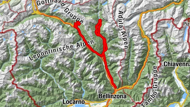 Giro d'Italia (Bellinzona - Carì)