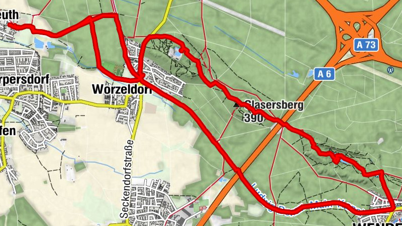 Vom Klösterle nach Wendelstein und zurück
