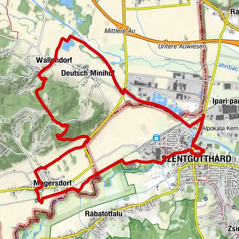 Alter Mönchsweg Mogersdorf Schlösselberg Szentgotthard Régi szerzetesút