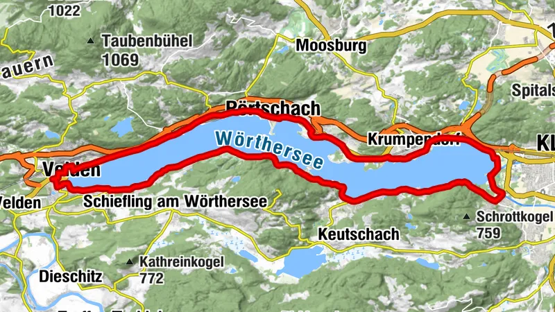 Wörthersee Rundfahrt