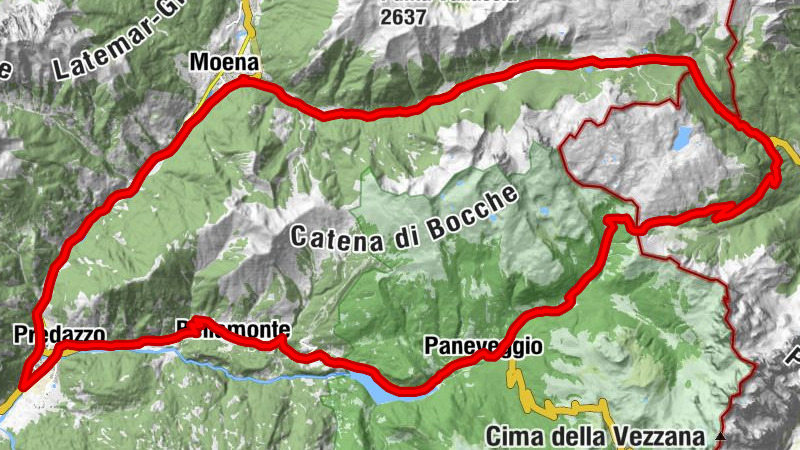 Tour San Pellegrino - Valles