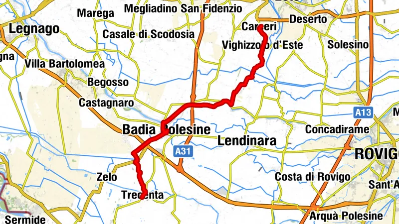 Romea Strata, Vienna-Roma, tappa #25