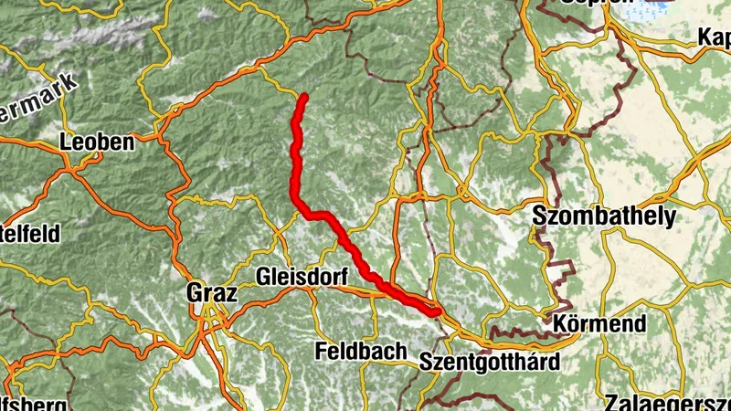 PeakHunter - Feistritztalradweg R8