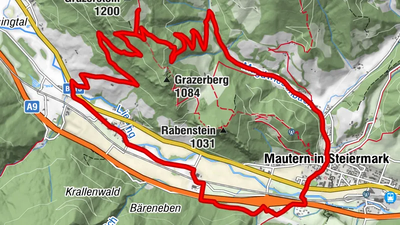Grazerberg Runde über Magdwiesen