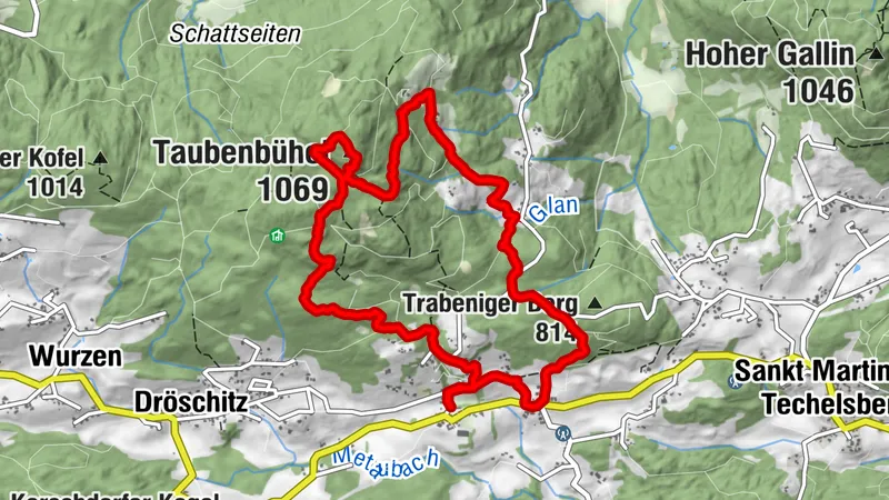 Ebenfeld: Rundweg Taubenbühel