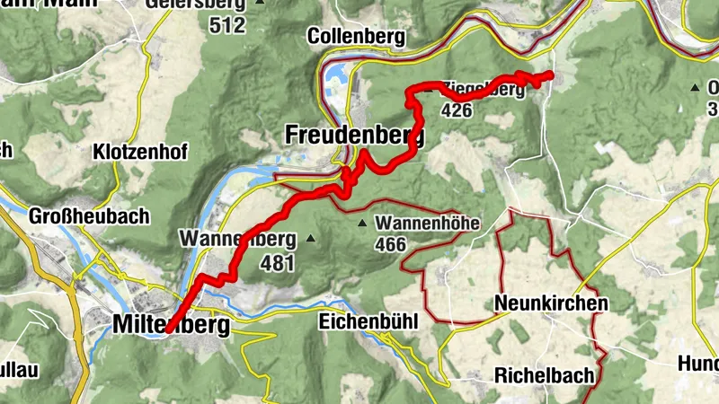 Jakobswanderweg 1. Etappe