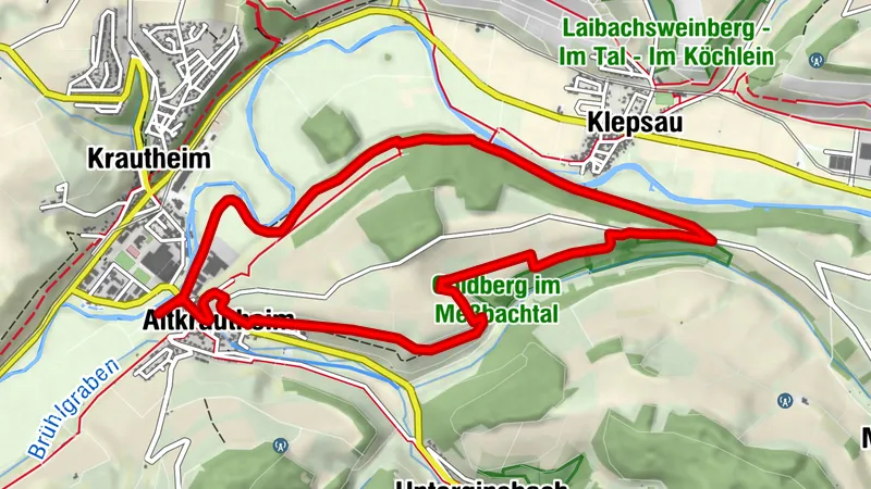 Natura Trails: Im Mittleren Jagsttal in Hohenlohe