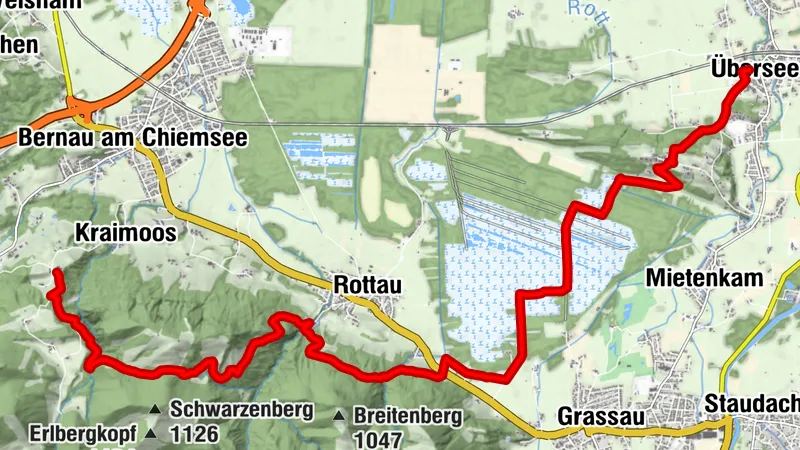Etappe 1: Alpina Antica Trail | ET1 Übersee - Aschau i.Ch./Gschwendt
