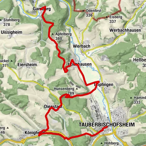 Jakobswanderweg 4. Etappe