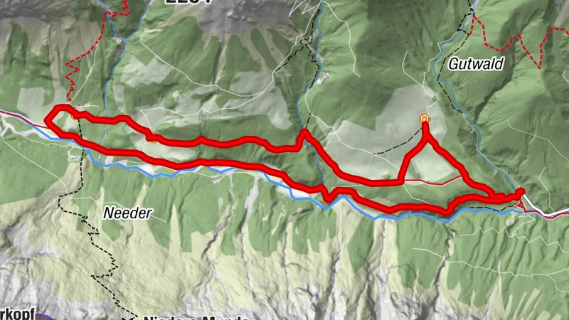 Gaistal Genussrunde: 3-Almen-Rundwanderung