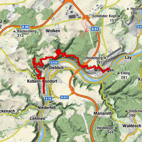 Moselsteig Stage 23: Kobern-Gondorf – Winningen