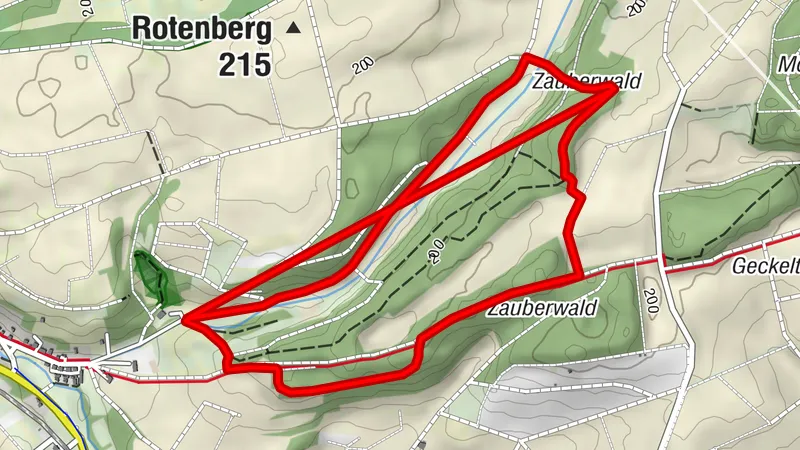 BR4 - Rundwanderweg Rohrbachtal inkl. Variante Mammutbäume