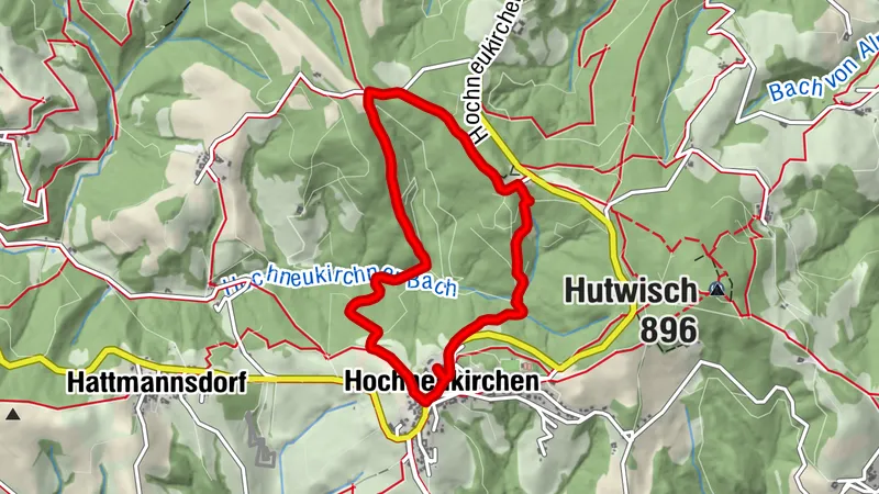 Rindlweg Runde, Variante a)