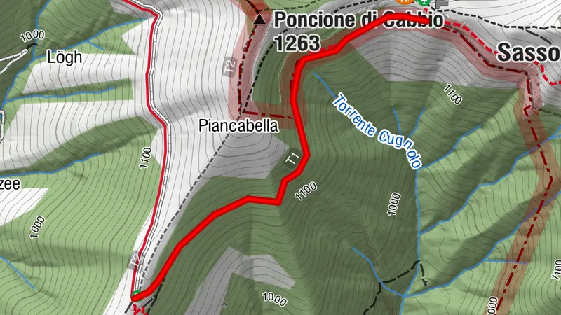 Bonello–Sasso Gordona detour