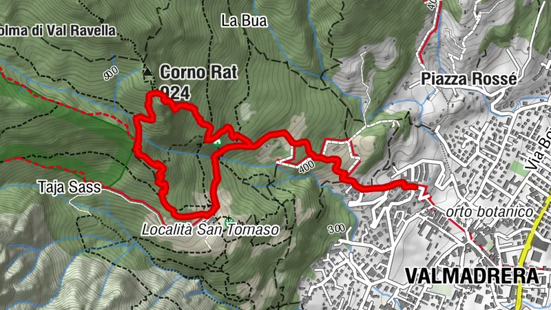 Ferrata Corno di rat