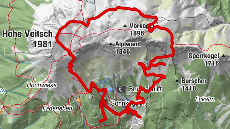 Hohe Veitsch ab Brunnalm
