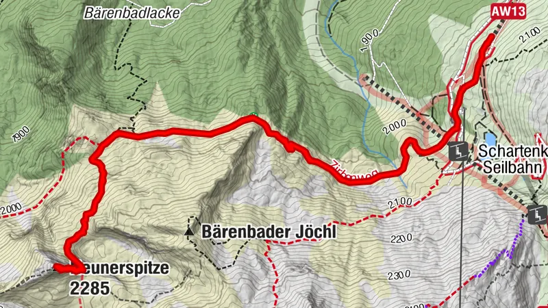 Wanderung auf die Neunerspitze