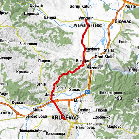 ST415 Varvarin - Kruševac