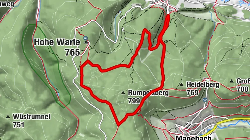 Elgersburg: Around the Rumpelsberg