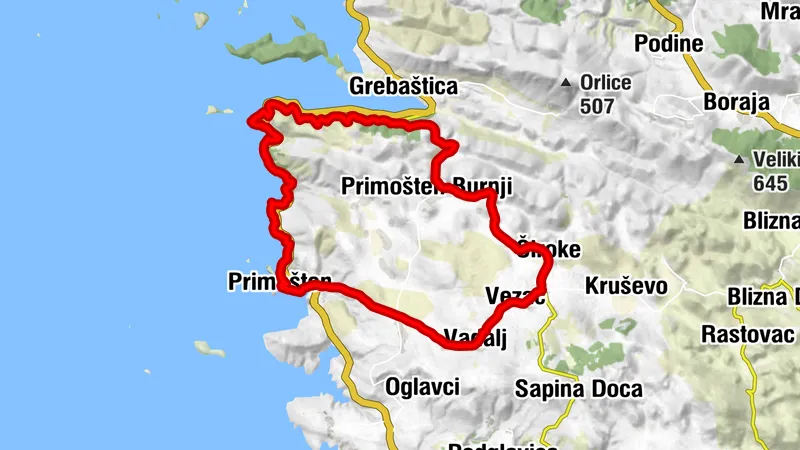 Primošten, Sirokee, Bilo