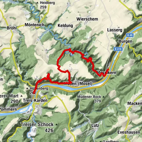 Moselsteig Stage 20: Treis-Karden – Moselkern