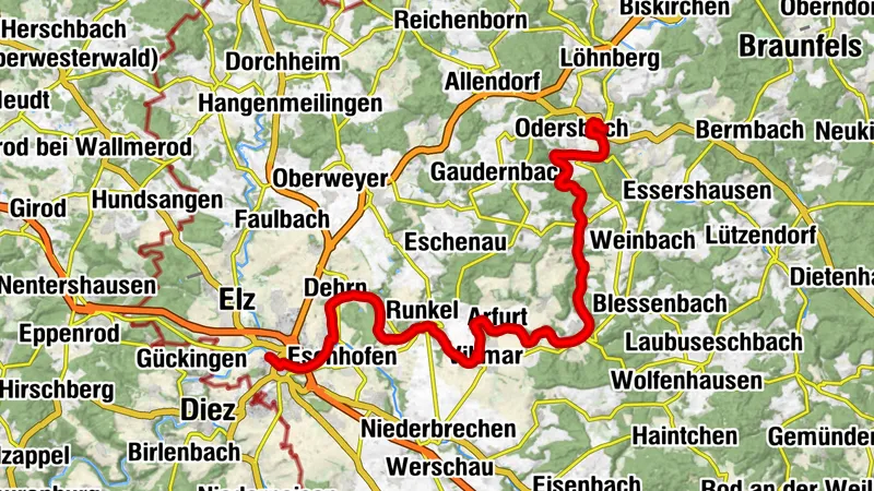 Infotafeln LM-Höhenprofil-Tour-flussaufwärts