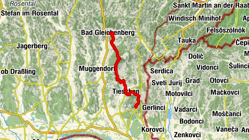 Etappe 34 Vom Gletscher zum Wein Nordroute Bad Gleichenberg - Klöch