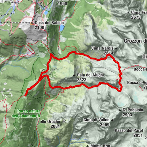 Malga Movlina and Rifugio XII Apostoli