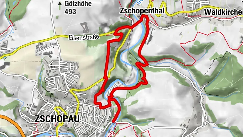 Rund um Zschopau - Waldkirchen