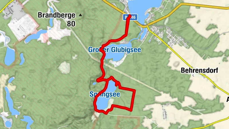 Glubigsee - Springsee