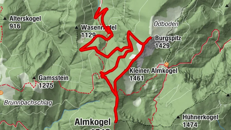 Burgspitze & Almkogel
