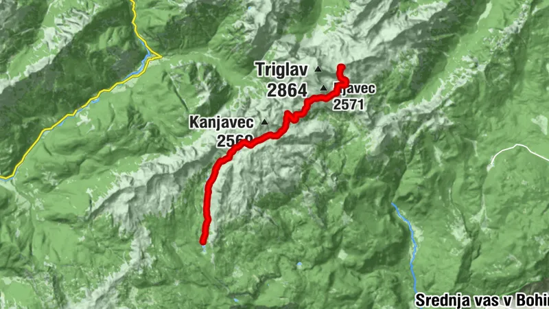 Triglavski dom na Kredarici - Dom Planika pod Triglavom - Sedlo Dolič - Koča pri Triglavskih jezerih
