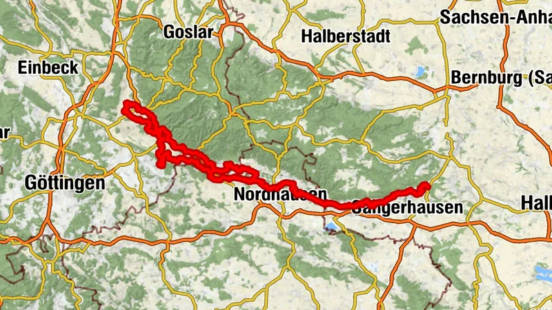 Karstwanderweg im Biosphärenreservat Karstlandschaft in Sachsen- Anhalt