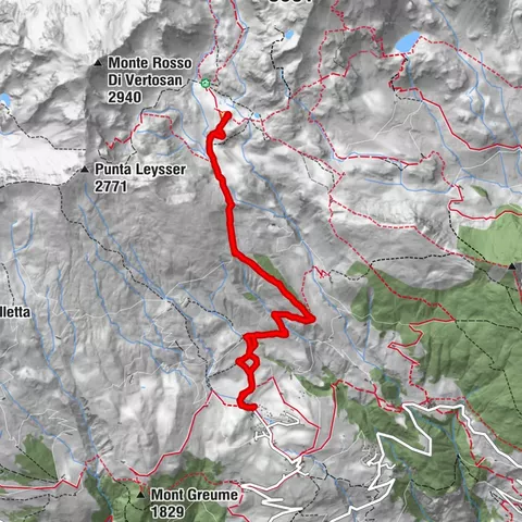Mont Fallere - leider gescheitert (Wetter)
