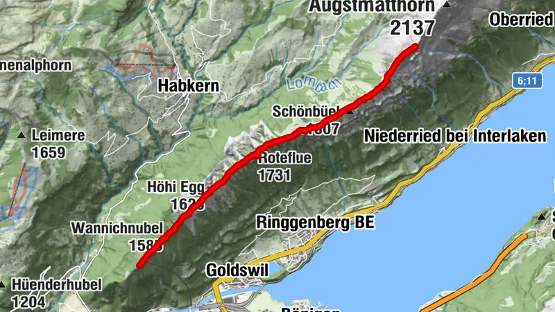Unterseen, Verwaltungsregion Oberland/Schweiz/Suisse/Svizzera/Svizra
