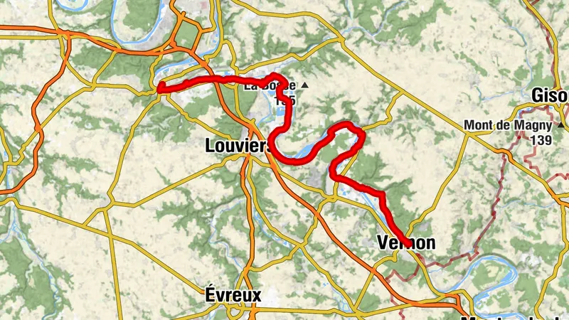 Seine à vélo Vernon - Elbeuf