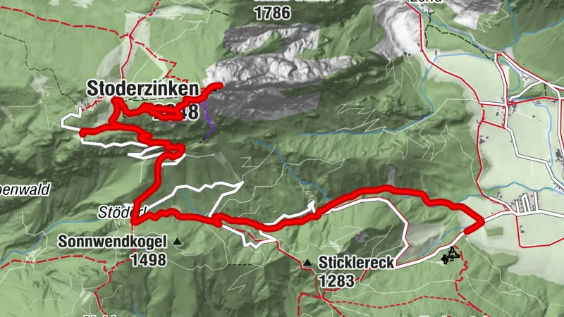 Stoderzinken von Gröbming über Florasteig