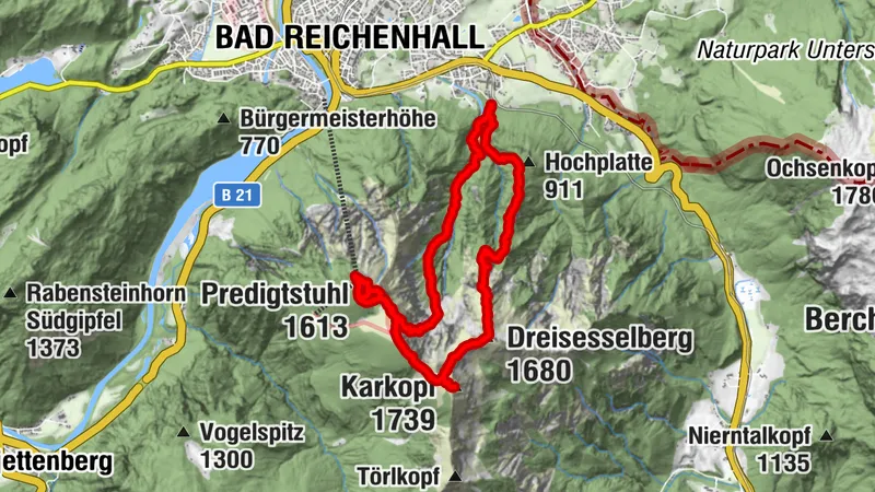 Predigtstuhl 4 Gipfeltour