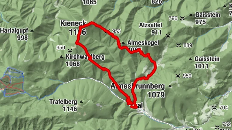 Kieneck über Enziansteig