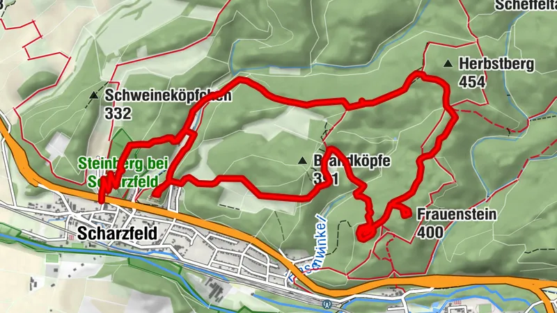 Karstwanderweg – Rundweg 18 um die Scharzfelder Dolomiten