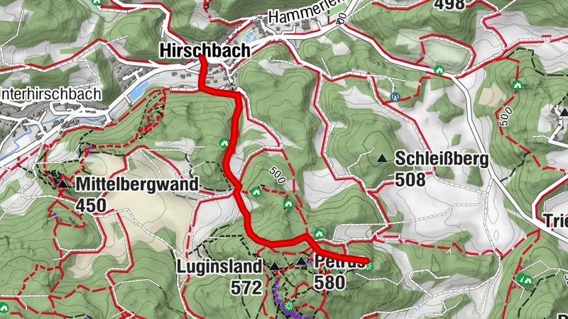 Hirschbacher Höhlenweg