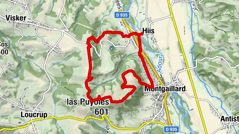Hiis au grès de l'Adour