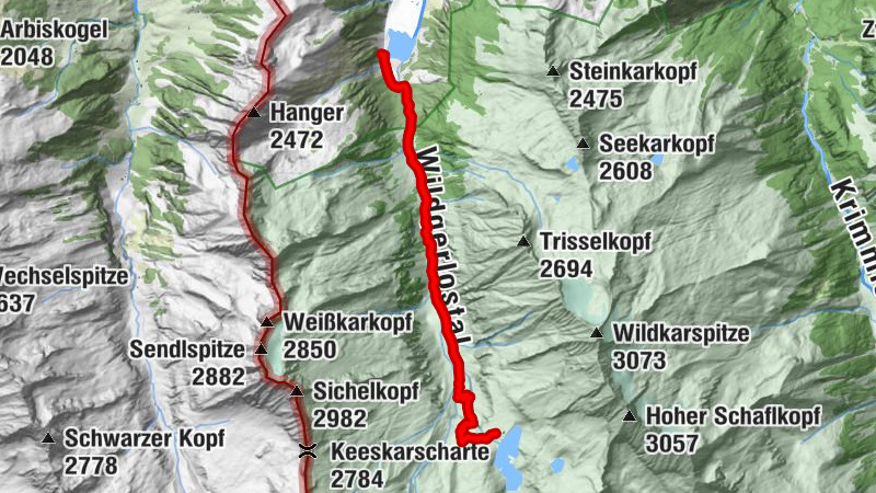 Gerlos: Zittauer Hütte