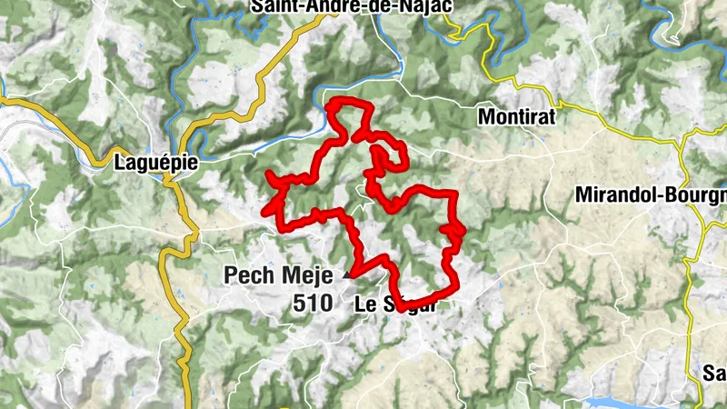 Circuit VTT n°10 - L'enfer du Viaur